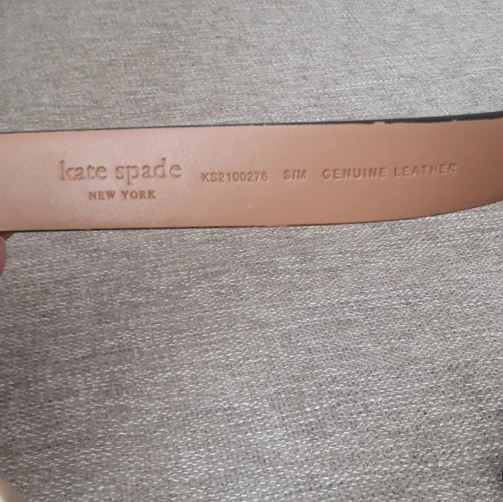 Kate Spade Black Leather Waist Bag
